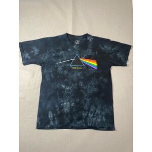 Vintage 2001 Pink Floyd Dark Side of the Moon T-Shirt Hand Dyed by Sundog Sz XL
